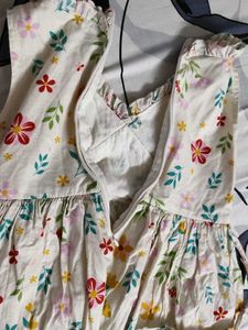 BabyOye Charming Floral Print Dress