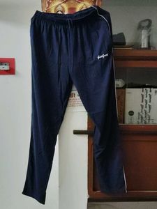 Men's Navy Blue Track Pants