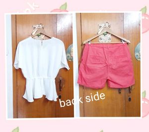 Stylish Top &amp; Shorts Set (Girls/Women)