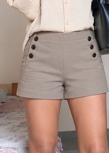 Stylish Button-Up Shorts