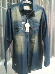 Carhartt Denim Long Sleeve Shirt