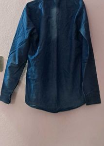 Men's Blue Denim Shirt