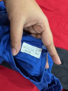 Blue T-Shirt and Denim Pants Set