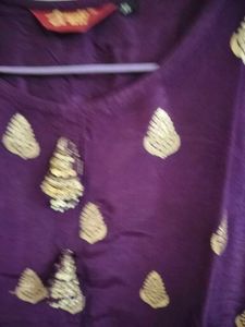banarsi silk Kurta with linning