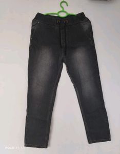 Dark Wash Denim Joggers