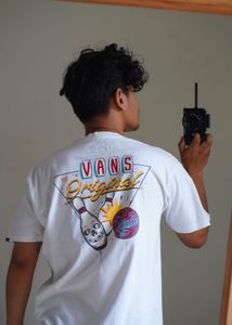 Men's White Vans T-Shirt