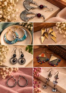 COMBO: Unique Dangle Earrings Combo