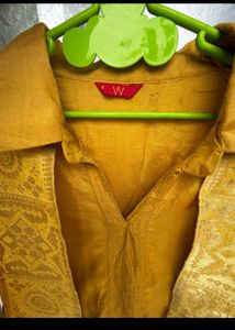 Yellow Ethnic Kurti