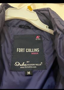 FortCollins Blue Jacket Wid Detachable Hoodies (M)