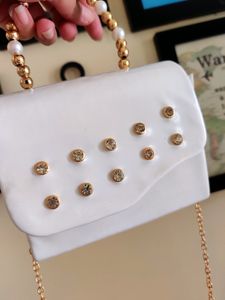 White Sling Bag