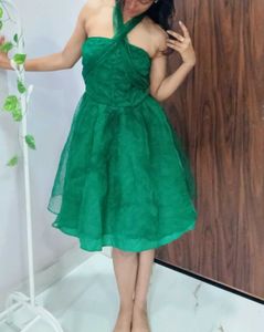 Emerald Green Party Dress