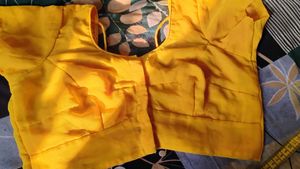 Vibrant Yellow Ethnic Blouse