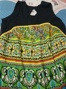 Boho Print Sleeveless Dress