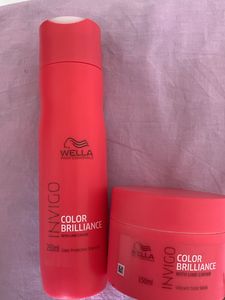 Wella Color Brilliance Shampoo And Mask