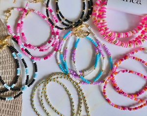Daisy Beaded Necklace Set Of 3