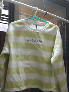 Striped Crewneck Sweatshirt
