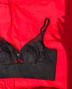 Elegant Black Lace Bra