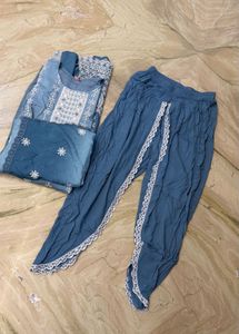 Elegant Embroidered Kurta Set