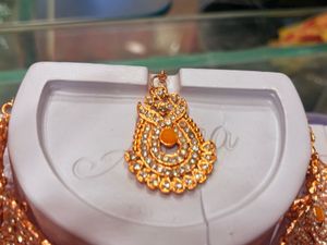Exquisite Kundan Maang Tikka for Women