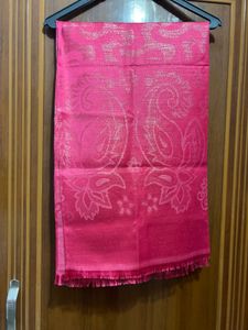 Vibrant Pink Paisley Dupatta