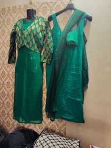 Green Salwar Kameez Suit