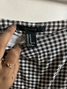 forever 52 Retro Gingham Check Pants