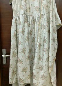Elegant Floral Print Kurta Set