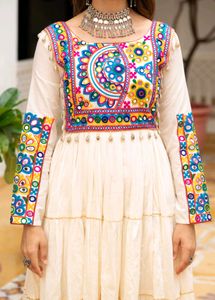 Elegant Ethnic Fully Flared Gown
