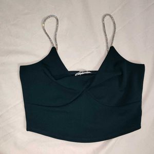 Outryt by Azorte Strappy Cropped Bralette Top