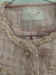 Pink Tweed Jacket