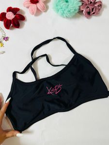 Stylish Black Bikini Top