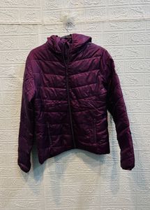 🇬🇧H&M Imported Wine Puffer Jacket