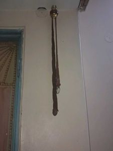 Braided Leather Belt with Buckle