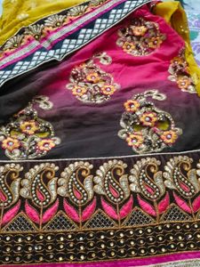 Designer Embroidered Saree