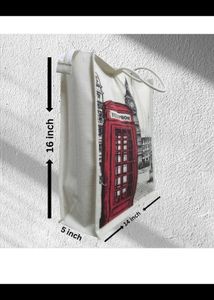 Combo Of Aesthetic Canvas Tote/Shopping Bags