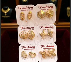 6st Fashion Jewellery Earring Set - Variety of Sty