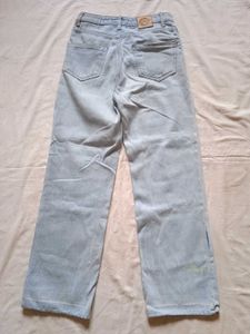 Light Wash Wide Leg Jeans