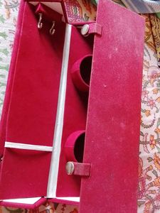 Red Jewelry Box Organizer