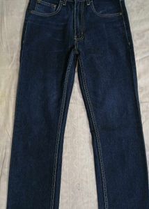 Vintage-Vibe Dark Wash Slim Straight Jeans