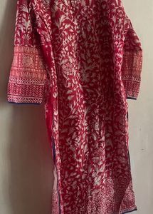 Red Ethnic Kurta ❤️