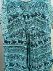 Boho Elephant Print Top