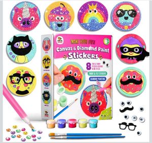 Make Your Own Canvas &amp; Diamond Paint Magnets