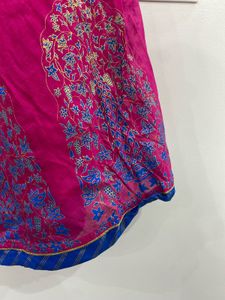 Fuchsia Pink Ethnic Skirt