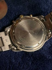 Seiko Solar Alarm Chronograph Watch