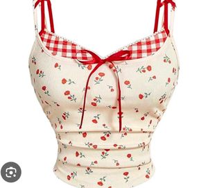 Floral Print Crop Top