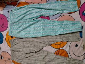 Printed Pants (Set of 2)