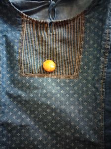 Denim Dress with Pockets