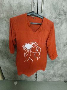 Stylish Women's Orange Kurta Set