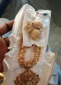 Golden Necklace Set....