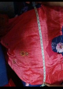 designer pink kurta set with dupatta